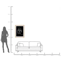 KARE Design Tableau encadré Faccia Arte Woman 60x80cm><noscript><img width=