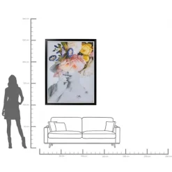KARE Design Tableau encadré Flower Lady Pastel 117x154cm><noscript><img width=