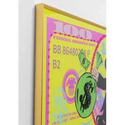 KARE Design Tableau encadré Graffiti Money 70x160cm><noscript><img width=