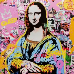 KARE Design Tableau encadré La Viva Woman 100x100cm> Accessoires