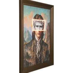 KARE Design Tableau encadré LED Art Gentleman 80x100cm> Accessoires