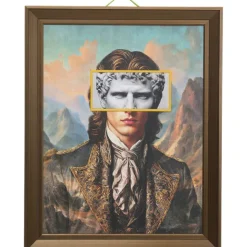 KARE Design Tableau encadré LED Art Gentleman 80x100cm><noscript><img width=