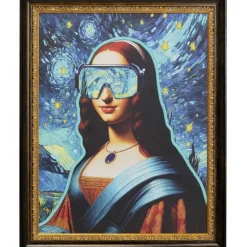 KARE Design Tableau encadré LED Art Lady 80x100cm><noscript><img width=