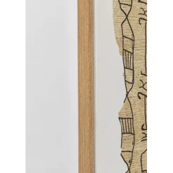 KARE Design Tableau encadré Native Spirals 50x150cm><noscript><img width=