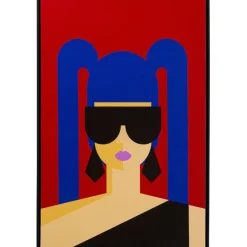KARE Design Tableau encadré Party Girl 60x90cm> Accessoires