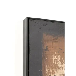 KARE Design Tableau encadré Silence marron 120x120cm><noscript><img width=