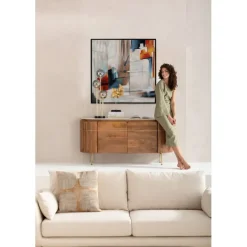 KARE Design Tableau encadré Visione Obliquo 100x100cm> Accessoires