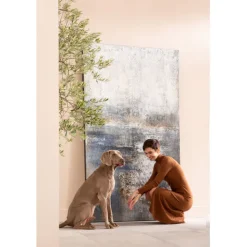 KARE Design Tableau sur toile  Abstract Into the Night 120x210><noscript><img width=