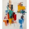 KARE Design Tableau sur toile Be Happy 150x120cm> Accessoires