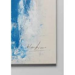 KARE Design Tableau sur toile Be Happy 150x120cm><noscript><img width=