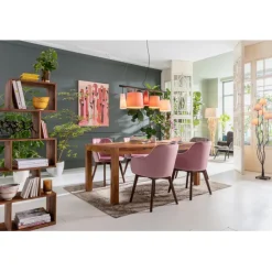KARE Design Tableau sur toile Flamingo Meeting 90x120cm><noscript><img width=