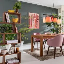 KARE Design Tableau sur toile Flamingo Meeting 90x120cm><noscript><img width=