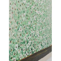 KARE Design Tableau sur toile Flower Boat beige vert 80x100cm><noscript><img width=