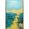 KARE Design Tableau sur toile Jardin bleu 125x215cm> Accessoires