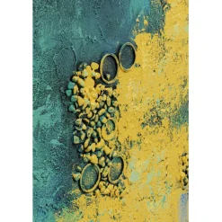 KARE Design Tableau sur toile Jardin bleu 125x215cm><noscript><img width=