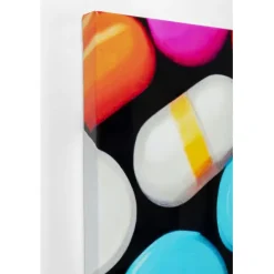 KARE Design Tableau sur toile Pastilla Stripes 70x140cm><noscript><img width=