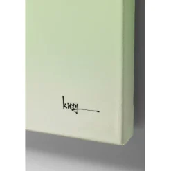 KARE Design Tableau sur toile Tendency vert 120x120cm><noscript><img width=