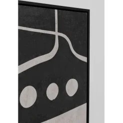 KARE Design Tableau sur toîle Artistic Blacky 70x110cm><noscript><img width=