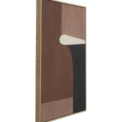 KARE Design Tableau sur toîle Classic Shape Brownie 60x90cm><noscript><img width=