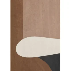 KARE Design Tableau sur toîle Classic Shape Brownie 60x90cm><noscript><img width=