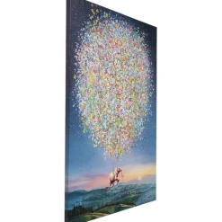KARE Design Tableau sur toîle Flying Elephant At Night 120x160> Accessoires