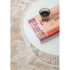 KARE Design Tables basses Wire blanches (set de 2)><noscript><img width=