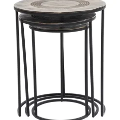 KARE Design Tables d appoint Marrakesh Ø48cm (3/Set)><noscript><img width=