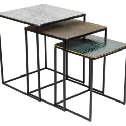 KARE Design Tables d appoint Ray carré (3/Set)><noscript><img width=