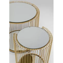 KARE Design Tables d appoint Wire Double laiton (2/Set)><noscript><img width=