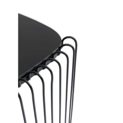 KARE Design Tables d appoint Wire Triangle noir (2/Set)><noscript><img width=
