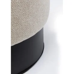 KARE Design Tabouret Cherry crème-noir Ø36cm><noscript><img width=