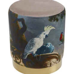 KARE Design Tabouret Cherry Parrot laiton Ø32cm> Meubles