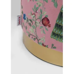KARE Design Tabouret Cherry Peacock laiton Ø32cm><noscript><img width=