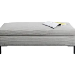 KARE Design Tabouret Gianni Cord gris><noscript><img width=