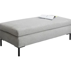 KARE Design Tabouret Gianni Cord gris><noscript><img width=