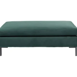 KARE Design Tabouret Gianni velours vert foncé> Meubles