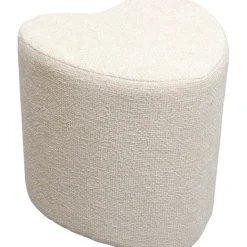 KARE Design Tabouret Lovely crème 36x34cm> Meubles