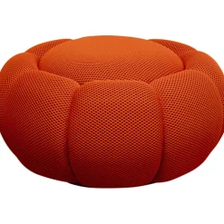 KARE Design Tabouret Peppo Bloom orange Ø72cm> Meubles