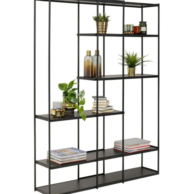 KARE Design Étagère Oslo noir 150x200cm> Meubles