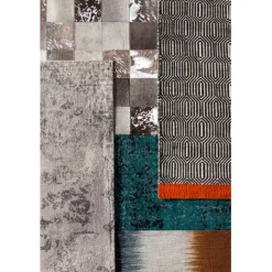 KARE Design Tapis Cosmo Fur Gris-Brun 170x240cm><noscript><img width=
