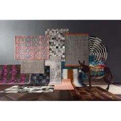 KARE Design Tapis Kelim Pop gris 170x240cm><noscript><img width=