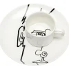 KARE Design Tasse à café Viso Uomo (2/pcs)> Accessoires