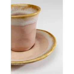 KARE Design Tasse à espresso Nala rose (2-parts)><noscript><img width=