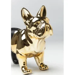 KARE Design Tirelire Bulldog doré-noir><noscript><img width=
