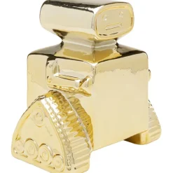 KARE Design Tirelire Robot doré 16cm> Accessoires