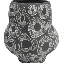 KARE Design Vase Anemone gris 33cm> Accessoires