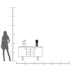 KARE Design Vase Caramel 37cm> Accessoires