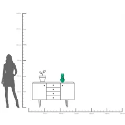 KARE Design Vase Gina vert 30cm> Accessoires
