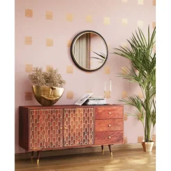 KARE Design Vase Half Face doré 46cm> Accessoires