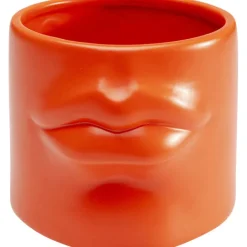 KARE Design Vase Labbra Orange 12cm> Accessoires